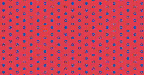 Abstract Color Halftone Dots generative art background illustration