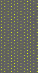 Abstract Color Halftone Dots generative art background illustration