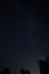Obraz na płótnie Canvas Nachthimmel mit Milchstraße