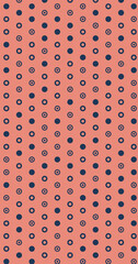 Abstract Color Halftone Dots generative art background illustration