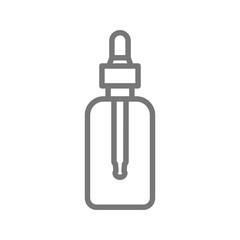 cosmetic oil bottle icon