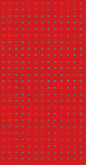 Abstract Color Halftone Dots generative art background illustration