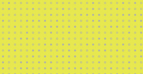 Abstract Color Halftone Dots generative art background illustration