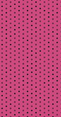 Abstract Color Halftone Dots generative art background illustration