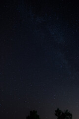 Nachthimmel mit Milchstraße