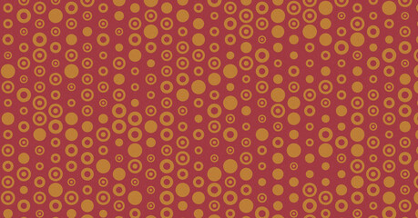 Abstract Color Halftone Dots generative art background illustration