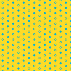 Abstract Color Halftone Dots generative art background illustration