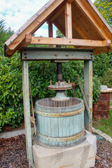 Naklejka premium Weinpresse 