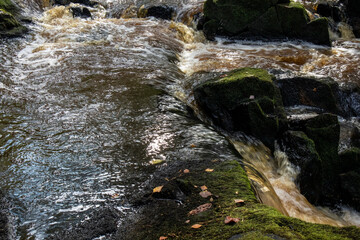 The Isterinkoski rapids in Muhos, Finland