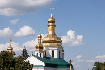 Fototapeta na wymiar Kiev Pechersk Lavra Orthodox Monastery in Kiev, Ukraine