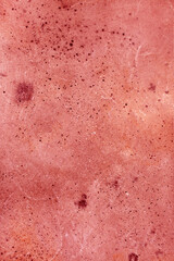 Pink wall Beautiful light texture of a , abstract background of a wall surface, vintage surface texture with copy space, unusual spotty surface of a light a red background.