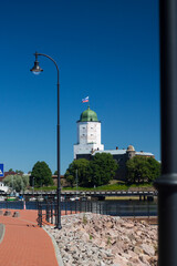 Vyborg castle,view from new embrakement