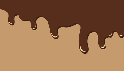 Chocolate flow background