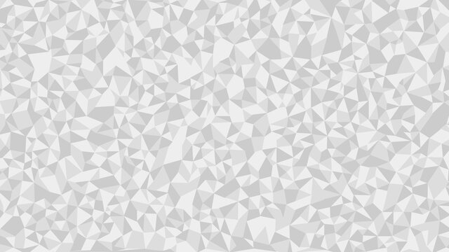 White Polygon Art Background geometric pattern, triangle polygon design, vector background.
