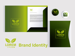 folrder of presentation for elements of brand identity in companies