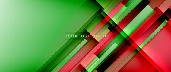 Dynamic lines on fluid color gradient. Trendy geometric abstract background for your text, logo or graphics