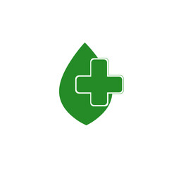 Doctor plus illustration design health care and medical symbols Pharmacy and clinic symbols.