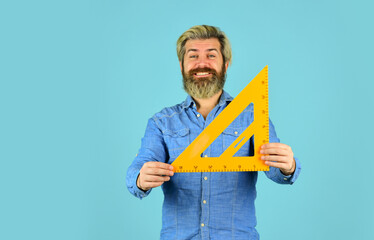 Measurement tool. Teacher stem. School education. Find perfect angle. Architect education. Teaching...