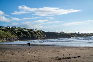 The beach at Rossnowlagh in summer 2020 - Ireland