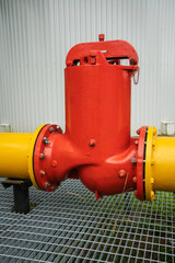 Fuel gas filter in power plant