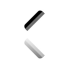 Comb icon flat
