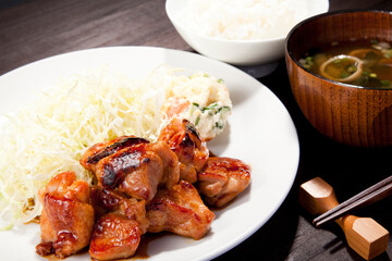 テリヤキ定食