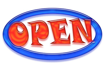 Neon Open Sign