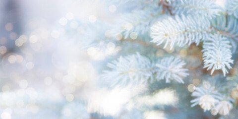 Blurred background. Christmas and New Year holidays background .