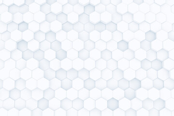 Abstract hexagon honeycomb background