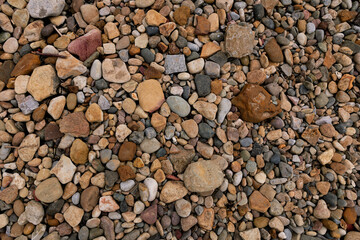 pile of stones, pebbles