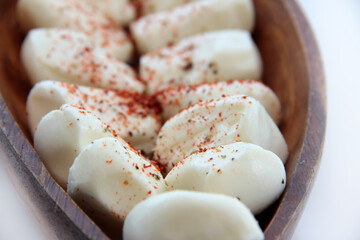 fresh and organic delicious cheeses