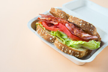 A BLT is a type of sandwich, named for the initials of its primary ingredients, bacon, lettuce and tomato