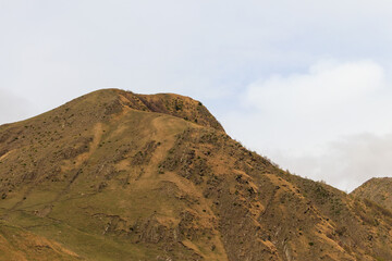 View on the Caucasus mountains in Georgia