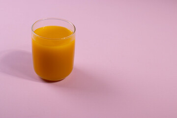 a glass of juice