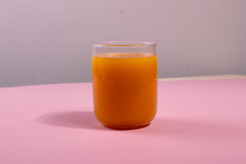 a glass of juice