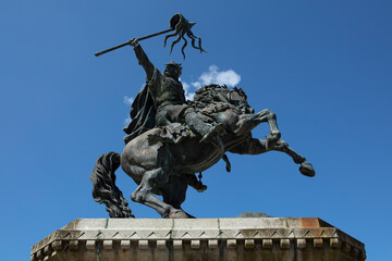 Obraz premium Statue Guillaume le Conquérant, Falaise