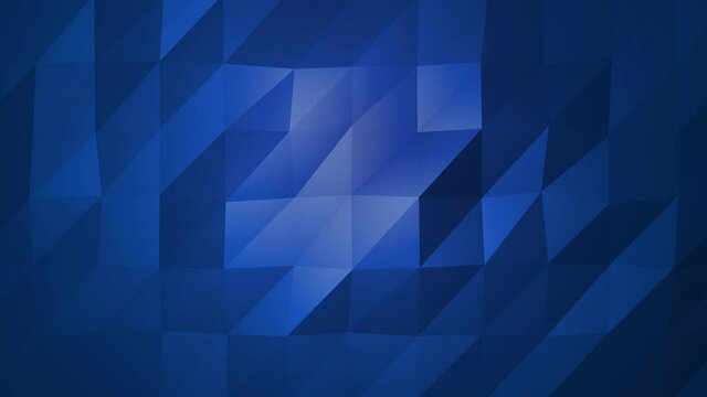Modern blue Low-Poly Background Video Element Design&nbsp;