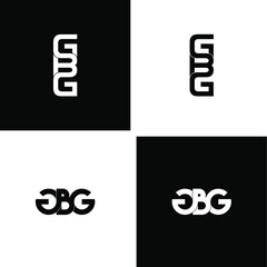 gbg letter original monogram logo design