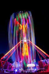 'Tornado' Fairground Ride At Witney Feast