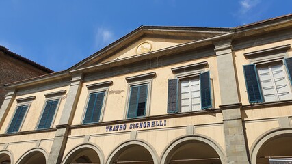 Teatro Signorelli in Cortona, Italy.
