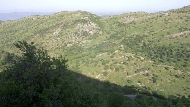 Mount Hermon Landscape, Arar valley and woodland, Israel
Long shot view, July, 2020
