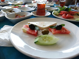 fresh and organic delicious buffet breakfast