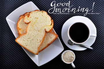 good morning, get up and enjoy