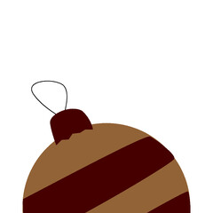 christmas balls christmas party ornaments vector