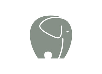 Elephant logo, emblem or symbol