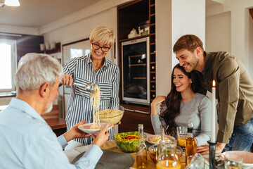 Good food brings families together