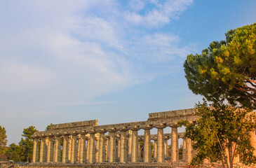 Fototapeta premium Tempio greco di Paestum