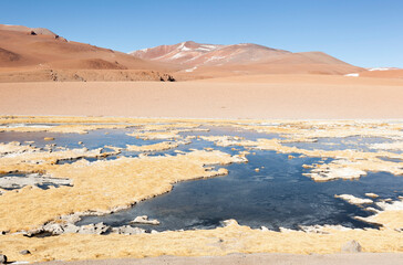 Fototapeta na wymiar Atacama desert. North of Chile