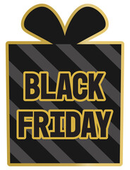 ブラックフライデーのイラスト