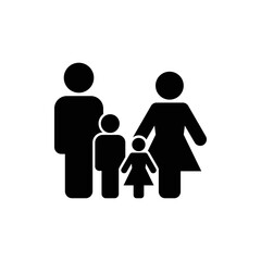 Family Icon Vector. Vector web design.